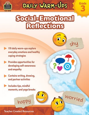 Daily Warm-Ups: Social-Emotional Reflections (Gr. 3) Paperback Teacher Created Resources