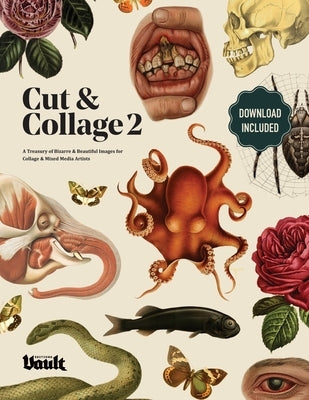 Cut and Collage A Treasury of Bizarre and Beautiful Images for Collage and Mixed Media Artists Volume.2 Paperback Avenue House Press Pty Ltd