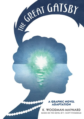 Paperback copy of The Great Gatsby graphic novel adaptation by Candlewick Press, featuring colorful cover art and classic design.