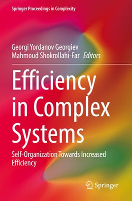 Efficiency in Complex Systems: Self-Organization Towards Increased Efficiency Paperback Springer