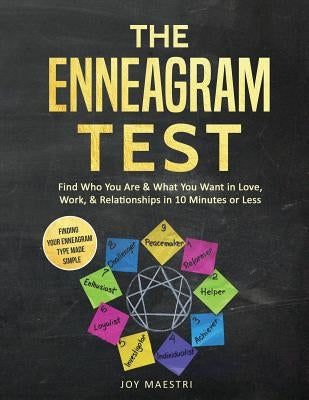 The Enneagram Test: Find Who You Are and What You Want in Love, Work, and Relationships in 10 Minutes or Less! Finding Your Enneagram Type by Maestri, Joy