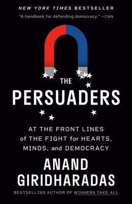 Paperback book titled "The Persuaders" by Knopf Doubleday Publishing Group, showing the front cover with title and author details.