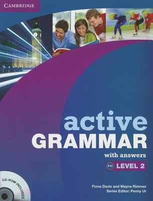 Paperback Active Grammar with Answers Level 2 by Cambridge University Press, showing the book cover with title and level designation.