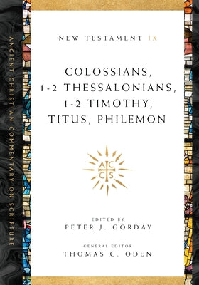 Colossians, 1-2 Thessalonians, 1-2 Timothy, Titus, Philemon Paperback IVP Academic
