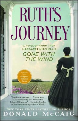 Cover of Ruth's Journey novel by Margaret Mitchell, featuring a historical illustration and the Atria Books logo.
