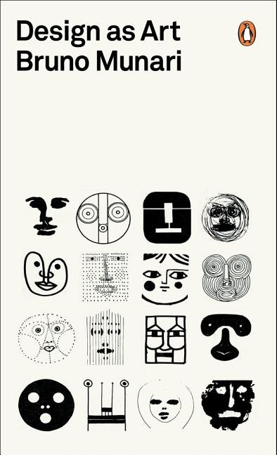 Paperback book titled "Design as Art" by Penguin Group, featuring a colorful cover with abstract geometric patterns.