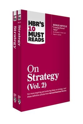 Hbr's 10 Must Reads on Strategy 2-Volume Collection Paperback Harvard Business Review Press