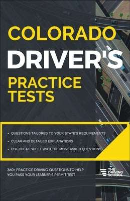 Colorado Driver's Practice Tests Paperback Driving School