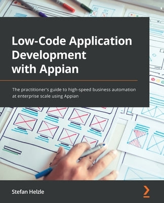Paperback book titled "Low-Code Application Development with Appian" by Packt Publishing, showing the cover design.