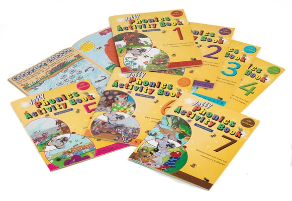 Jolly Phonics Activity Books 1-7: In Print Letters (American English Edition) Paperback Jolly Phonics