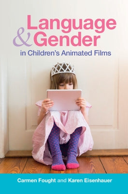 Paperback book titled "Language and Gender in Children's Animated Films" by Cambridge University Press, featuring a colorful cover design.