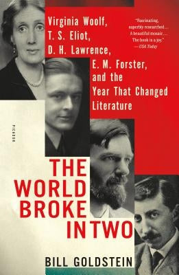 The World Broke in Two: Virginia Woolf, T. S. Eliot, D. H. Lawrence, E. M. Forster, and the Year That Changed Literature Paperback Picador USA