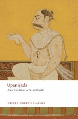 Cover of Oxford University Press's Upanisads book featuring ancient Sanskrit script and traditional artwork.