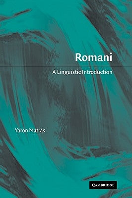 Paperback of Romani: A Linguistic Introduction by Cambridge University Press, showing the book cover with title and publisher details.
