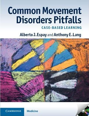 Paperback book titled "Common Movement Disorders Pitfalls" by Cambridge University Press, featuring cover image with text and design.