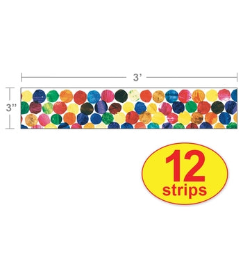 The Very Hungry Caterpillar(tm) Dots Straight Borders Paperback Carson Dellosa Education