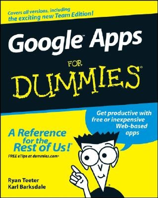 Google Apps for Dummies Paperback For Dummies