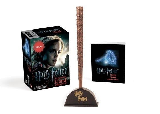 Harry Potter Hermione's Wand with Sticker Kit: Lights Up! Novelty Rp Minis