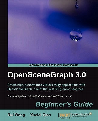 Paperback of Openscenegraph 3.0 Beginner's Guide by Packt Publishing, featuring a book cover with title and graphics on a white background.