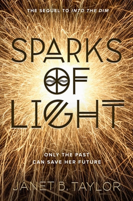 Paperback copy of Sparks of Light by Clarion Books, featuring the book cover with colorful artwork and title text.
