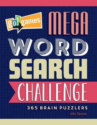 Go!Games Mega Word Search Challenge Paperback Imagine