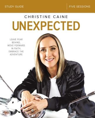 Paperback Unexpected Bible Study Guide by HarperChristian Resources, featuring a cover with inspiring faith-based design and text.