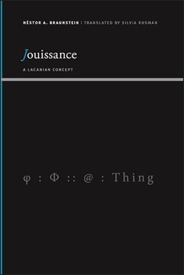 Paperback of Jouissance: A Lacanian Concept by State University of New York Press, featuring a cover design with text and artwork.