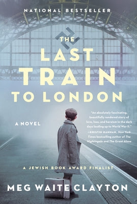 Paperback of The Last Train to London by Harper Paperbacks featuring the book cover with title and author details.