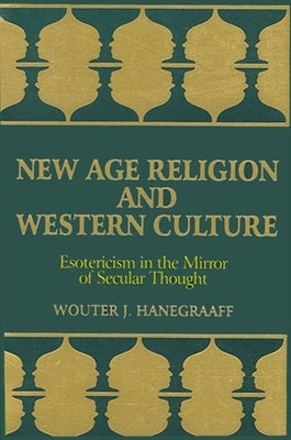 Paperback of New Age Religion and Western Culture book by State University of New York Press, featuring a cover with abstract design.