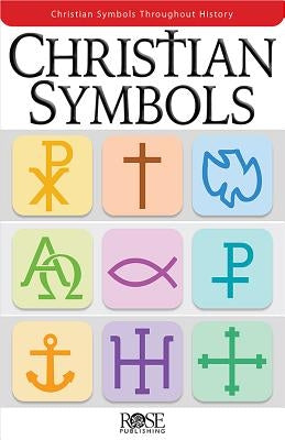 Christian symbols from Rose Publishing, featuring various religious icons and emblems on a white background.