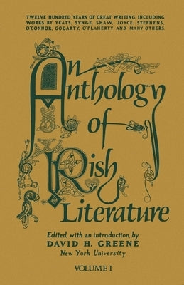 An Anthology of Irish Literature (Vol. 1) Paperback New York University Press