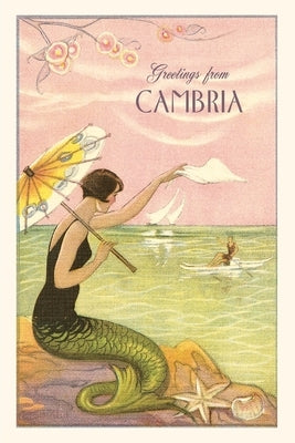 Vintage Journal Greetings from Cambria Paperback Found Image Press
