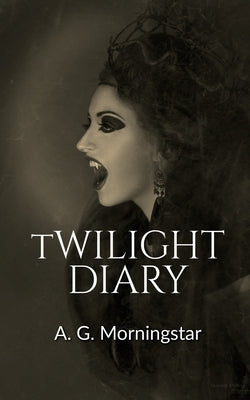 Paperback Twilight Diary by Notion Press with a dark, mystical cover featuring celestial and twilight-themed artwork.
