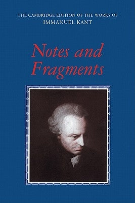 Notes and Fragments Paperback Cambridge University Press
