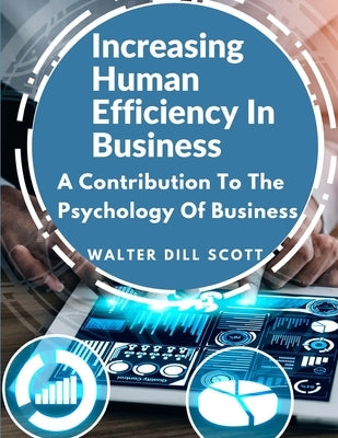 Paperback of Increasing Human Efficiency In Business by Sorens Books, featuring a plain cover with text and a subtle design.