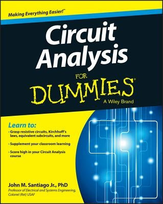 Circuit Analysis for Dummies Paperback For Dummies