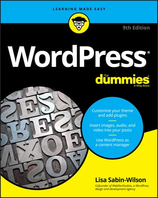 Wordpress for Dummies Paperback For Dummies