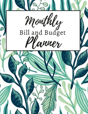 Monthly Bill and Budget Planner Paperback Lulu.com