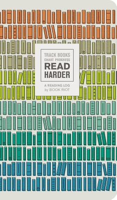 Paperback Harry N. Abrams Read Harder reading log for tracking books and charting reading progress.
