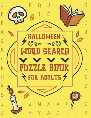 Halloween Word Search Puzzle Book For Adults: Large Print Word Search Activity Books Paperback Independently Published