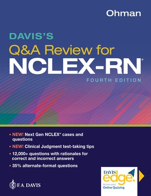 Davis's Q&A Review for Nclex-Rn(r) Paperback F. A. Davis Company
