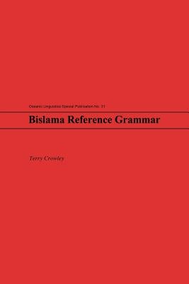 Bislama Reference Grammar Paperback University of Hawaii Press