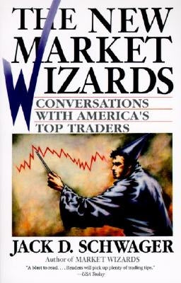 Paperback of The New Market Wizards book by Harper Business featuring the cover with trading and financial themes.