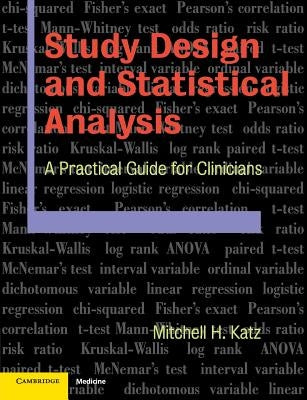 Study Design and Statistical Analysis Paperback Cambridge University Press
