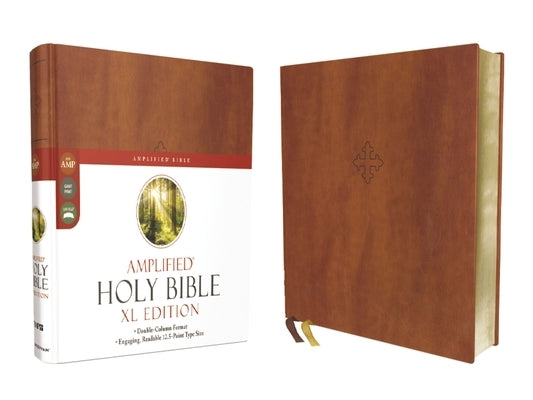 Amplified Holy Bible, XL Edition, Leathersoft, Brown Zondervan