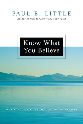 Know What You Believe IVP Books