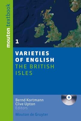 Paperback book titled The British Isles by Walter de Gruyter with accompanying CD, featuring detailed maps and illustrations.