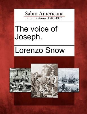 The Voice of Joseph. Paperback Gale, Sabin Americana