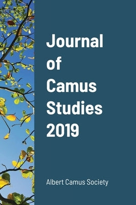 Journal of Camus Studies 2019 Paperback Lulu.com