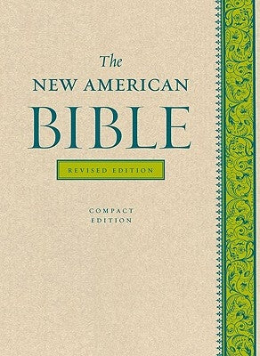 Open New American Bible (NABRE) by Oxford University Press, USA, showing pages with text and chapter headings.